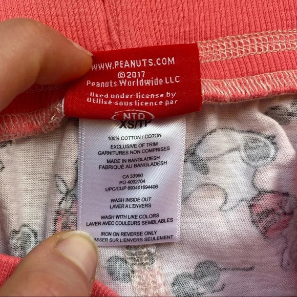 PEANUTS | Snoopy "Joe Cool" PJ Bottoms - Picture 4 of 6